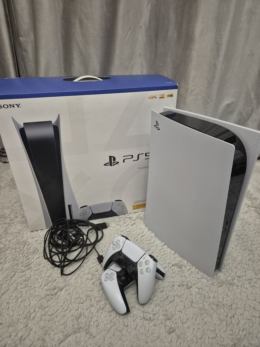 Playstation 5 2 джойстика ; Плейстейшен 5 ; пс5 с коробкой ; игры