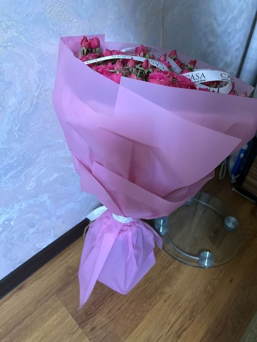 Цветы букет розы