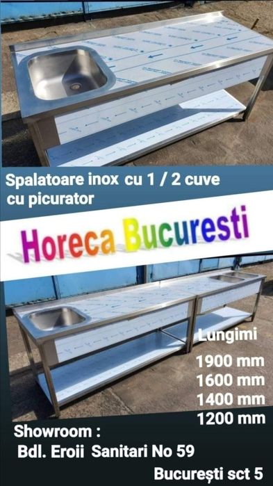 SPALATOR inox 1 cuva,2 -3-4 cuve / SPALATOR inox