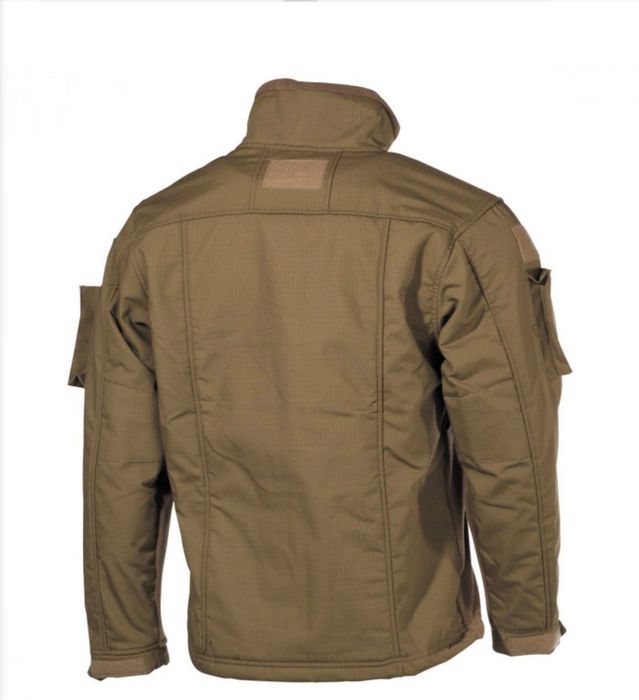 MFH ЯКЕ/полар с  подсилени гръб , рамене и лакти, цвят койот.