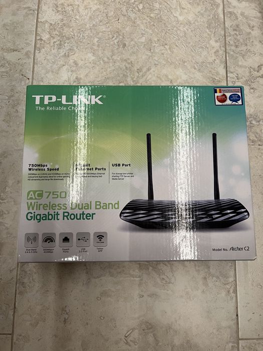 Router tplink archer C2 wifi 750mbps