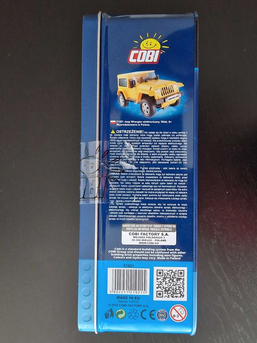 Jeep Wrangler Kit De Asamblare Macheta Telecomandata COBI