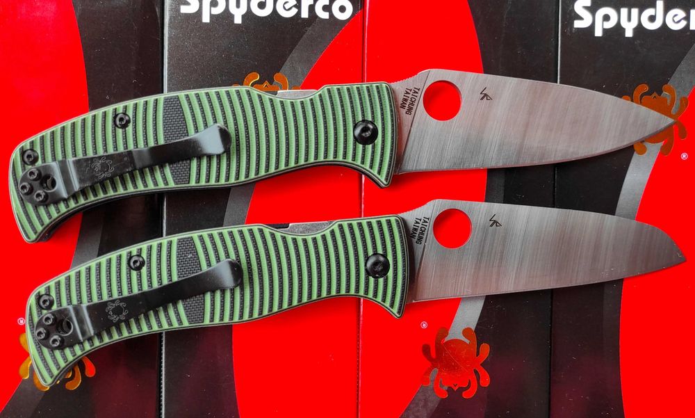 Spyderco CARIBBEAN C217 Sheepsfoot /Drop-Point
