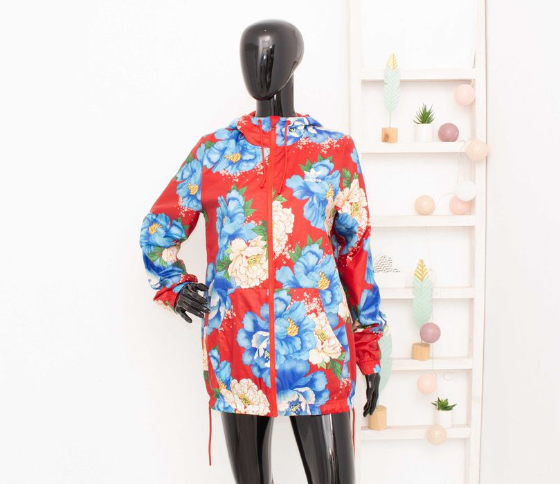 Adidas Farm Rio Chita оригинално дамско яке флорално ветровка S