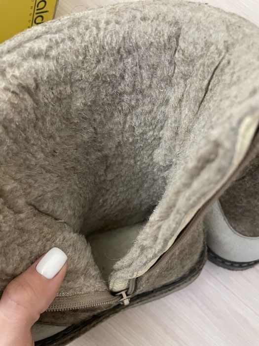 Валенки прорезиненные. Двойной войлок