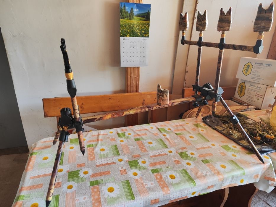 Стоика за 4бр.въдици