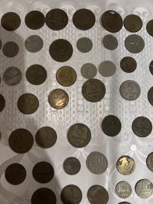 монеты разных годов СССР