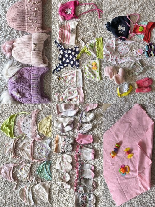 Вещи для девочки с рождения до 2 лет