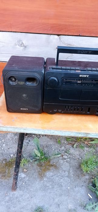 Двухкассетный магнитофон,SONY