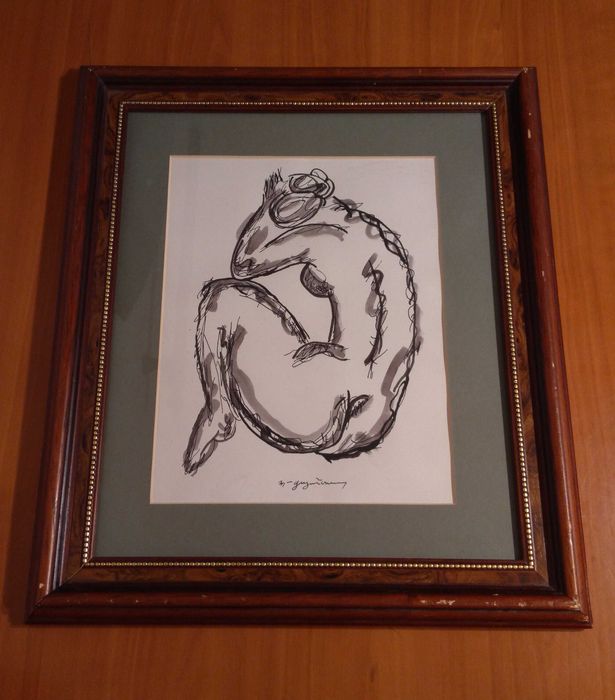 Tablou, Marcel Guguianu - Nud