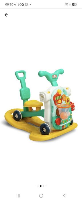 Мултифункционална проходилка, уокър, масичка