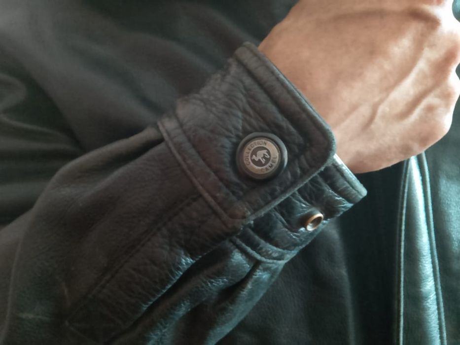 Куртка кожаная мужская