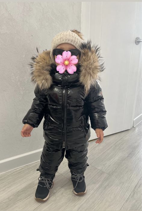 Монклер зимний комбинезон