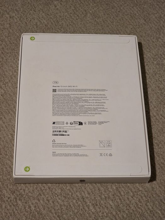 Tableta APPLE iPad Air 13" (M3), 1TB, 8GB RAM, Wi-Fi, Space Gray