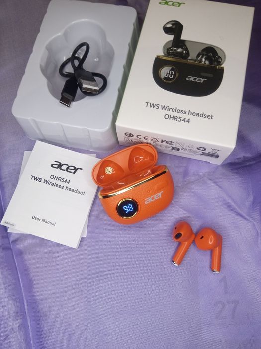 Безжични Bluetooth слушалки Acer