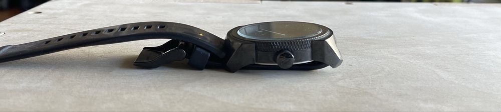 Ceas Diesel Rasp – All Black – Curea Silicon – Design Industrial