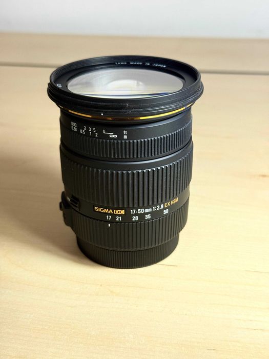 Obiectiv EF-S Sigma 17-50mm f/2.8