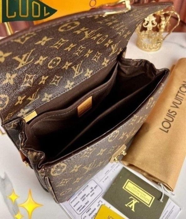 Geanta +portofel, model Pochette Metis, saculet,etichetă
