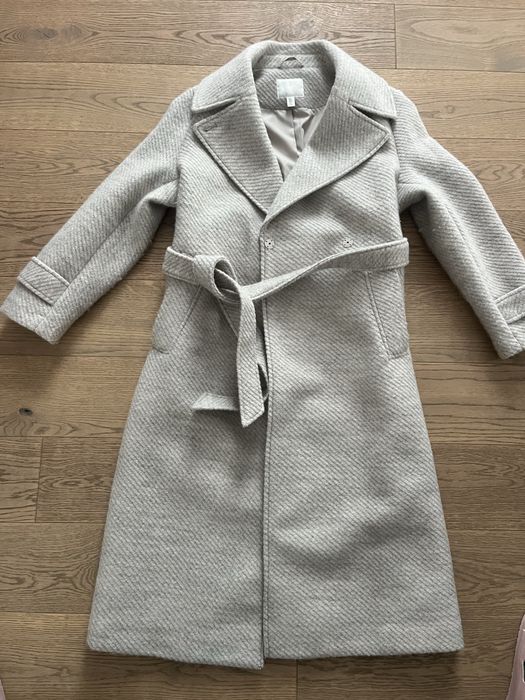 Palton cu lana colectie premium H&M