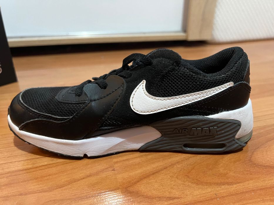 Оригинални детски маратонки Nike Air Max, черни, номер 35