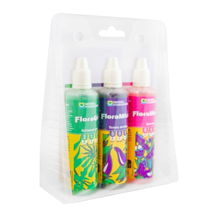 Удобрения TRIPART T.A. 3Х60 ML Flora Series GHE Gro Bloom Micro
