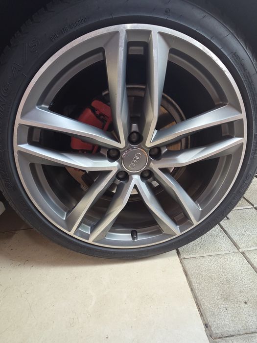 Jante Audi a6 c7 originale cu anvelope 255/35/20R