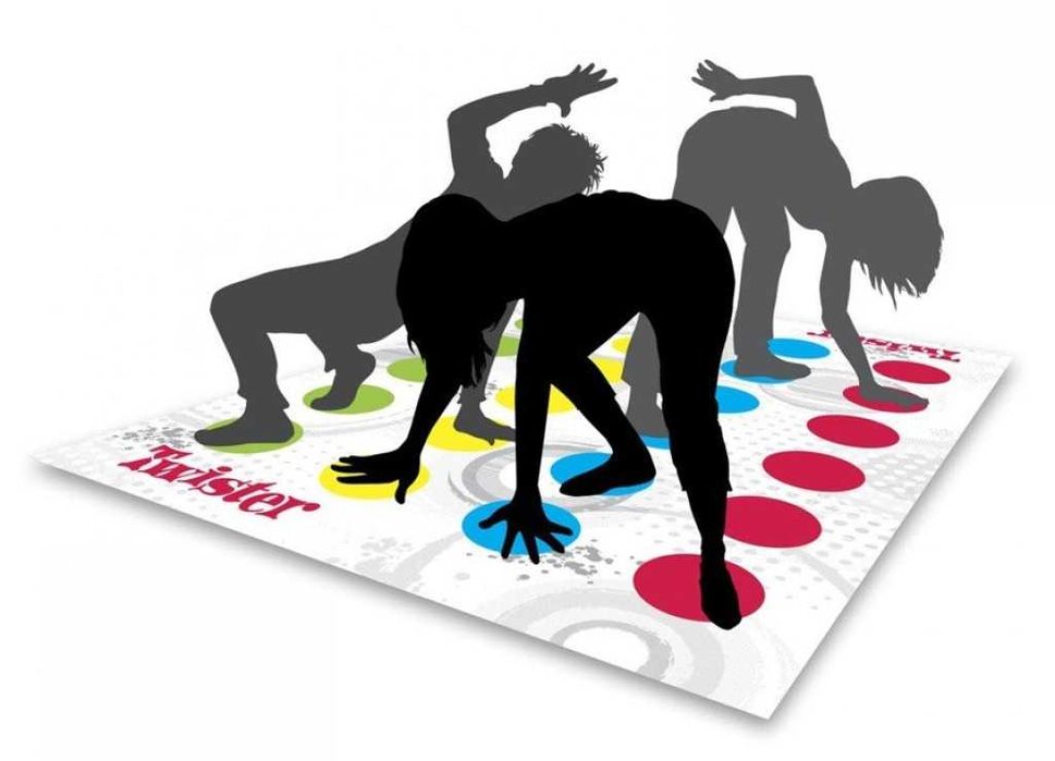 Игра Twister. Настолна игра.