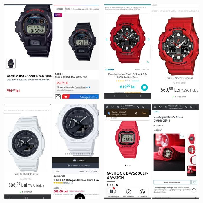 Casio G Shock  Originale