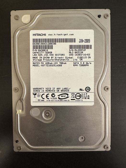 Хард Диск 320GB - HITACHI