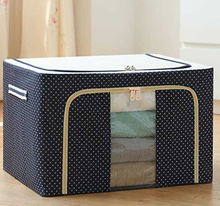 Органайзер для одежды  контейнер из ткани  со складным Чемодан 100л