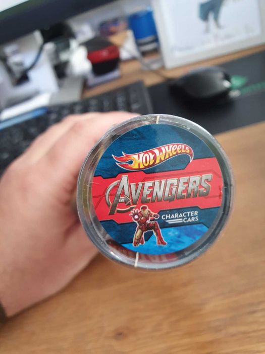 Колички Avengers - Hot Wheels 3бр