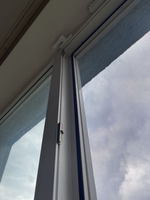 PVC дограма бяла за тераса вратопрозорец, REHAU,