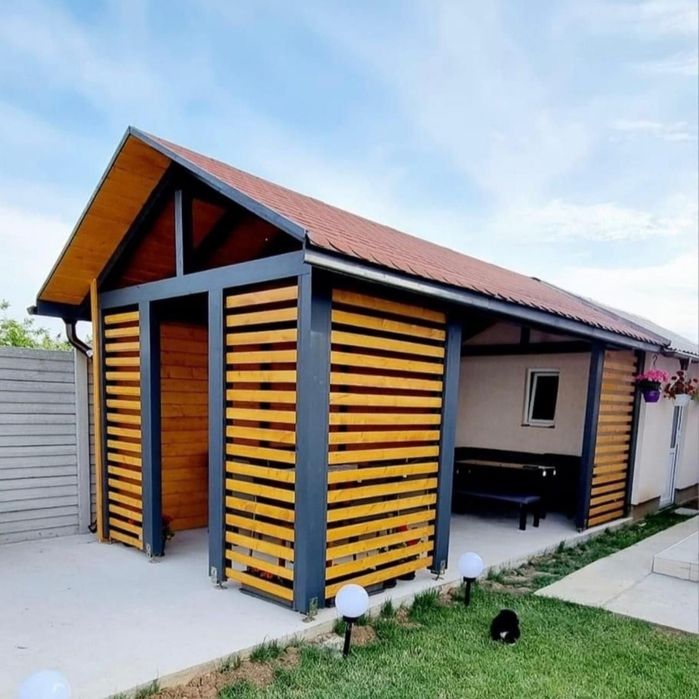 Foișor și terase copertină mobilier și gradina