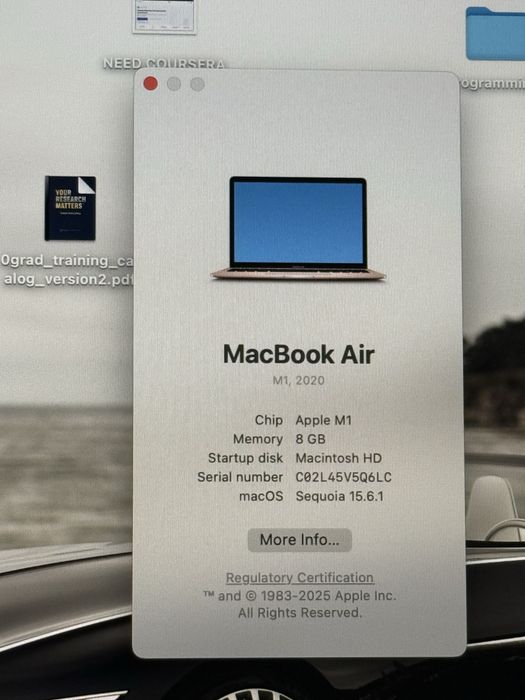 MacBook Air M1 256ГБ