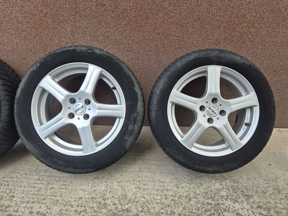 Jante Enzo Dacia Logan,  Sandero R16 4x100 cu anvelope iarna 205/55R16
