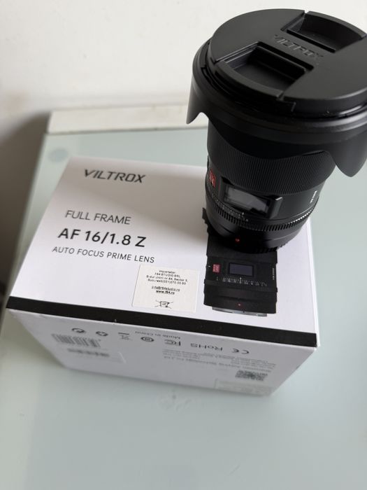 Vand Viltrox 16 mm 1.8 montura nikon Z,ca nou !