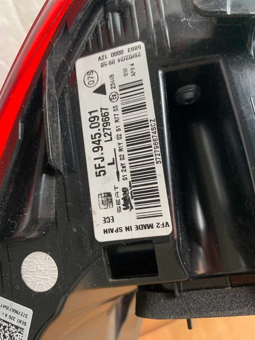 STOP stg Seat Taraco  5FJ945091 dupa 2021