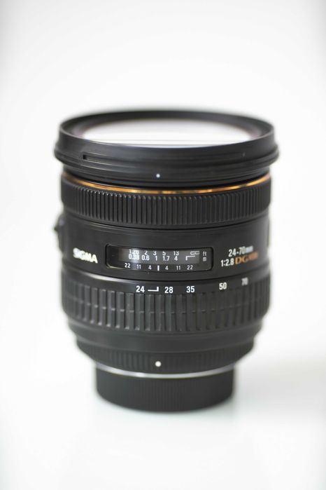 Obiectiv SIGMA 24-70mm f2.8 pt. Nikon EX DG HSM mk II FullBOX