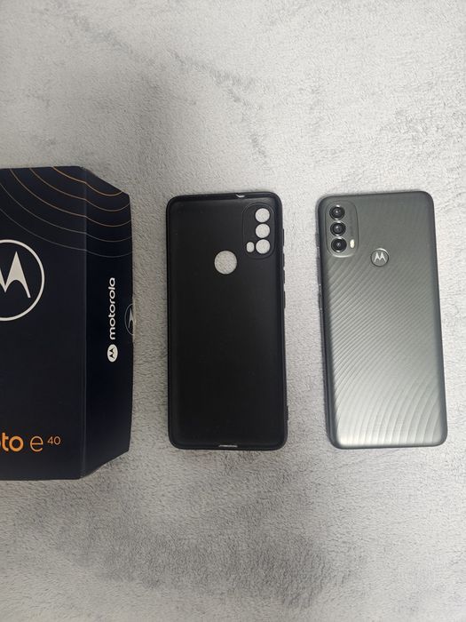 Motorola E40 gri