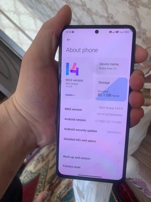 Redmi Note 13 6+2/128