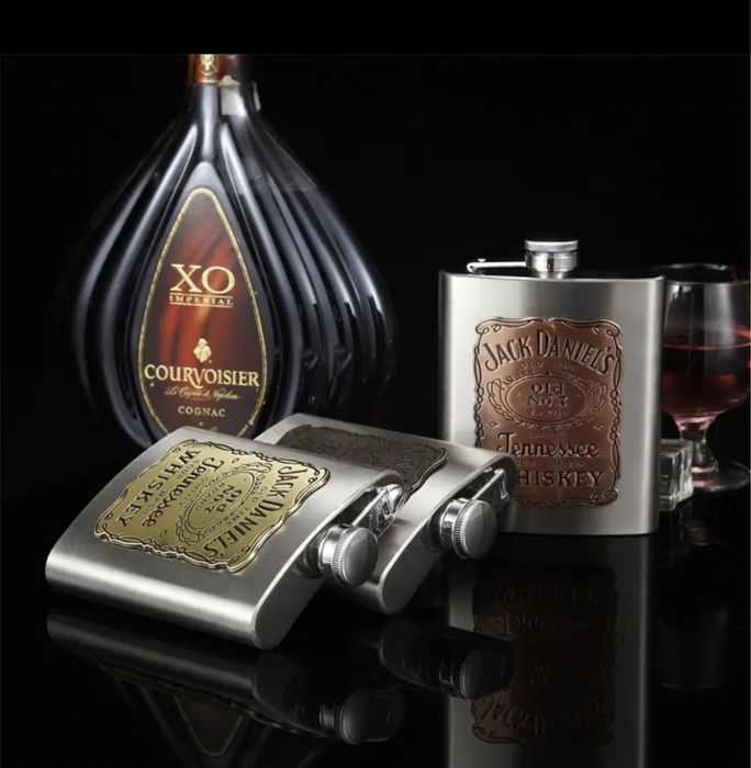 манерка за алкохол JACK DANIELS подаръчна неръждаема стомана 266 мл