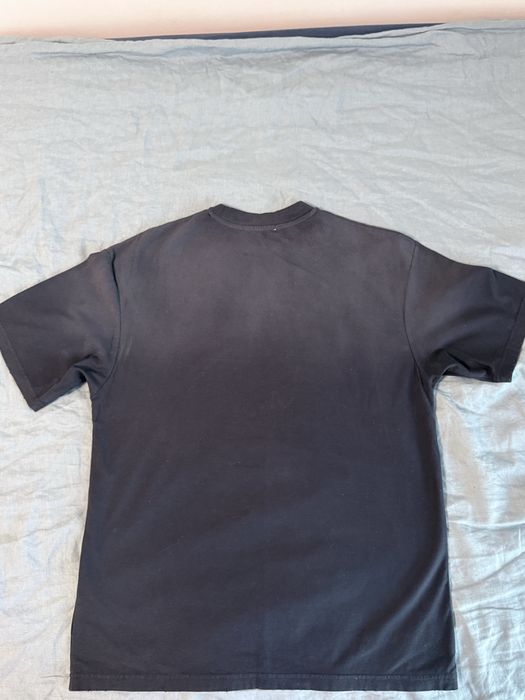 acne studios sprayed logo dark blue/black.Много приятна за носене, дължина околко 73/4см