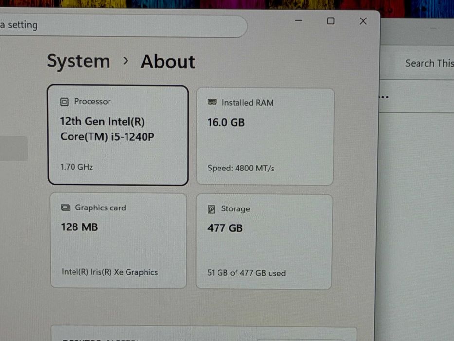 13.3 Toshiba DynaBook X30L`Core i5-1240P/16GB LPDDR5/512GB SSD/900 Грама/Батерия 14 часа/Magnesiun