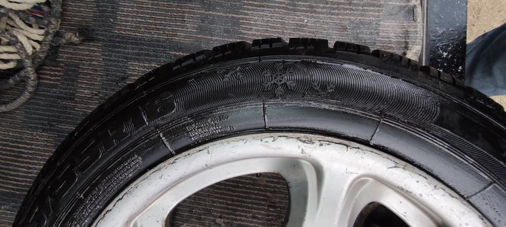 Запаска на мерседес r16