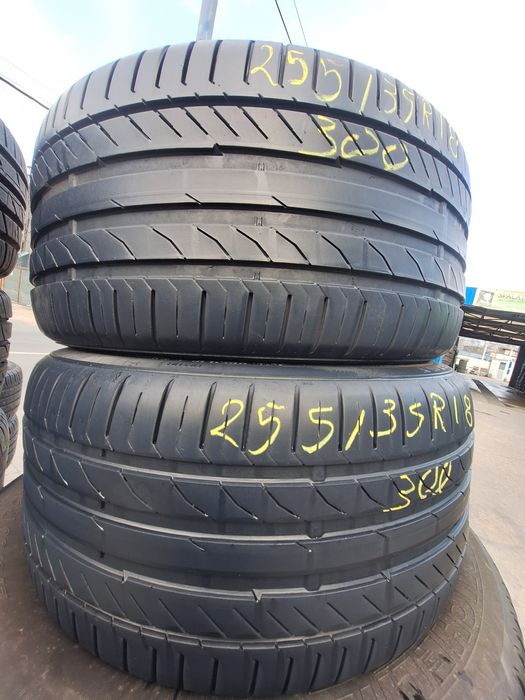 2 anvelope vara 255/35r18 Continental rft Montaj Gratuit