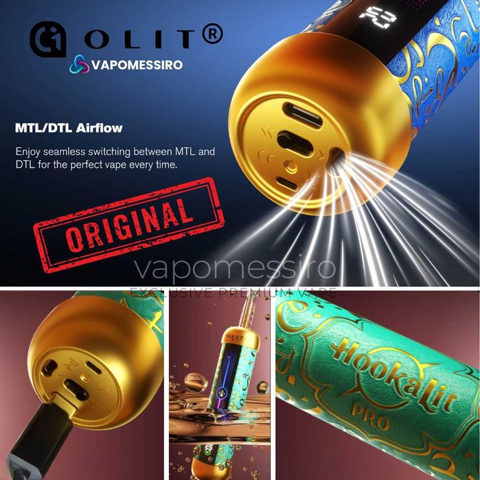 2 buc .Vape -Narghilea Olit Sheik Style Dubai Original