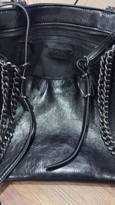 Сумка черная Zara