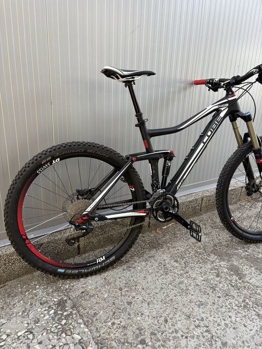 Колело Cube stereo race 160 HPC 27,5” fox/карбон/мекица