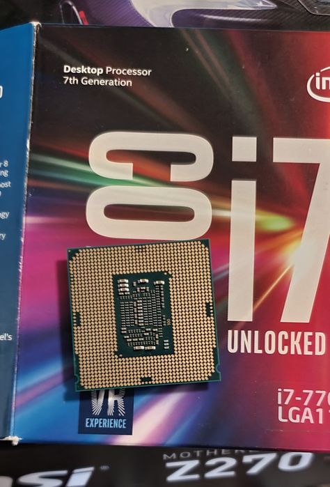 Процессор Intel core i7 7700kв