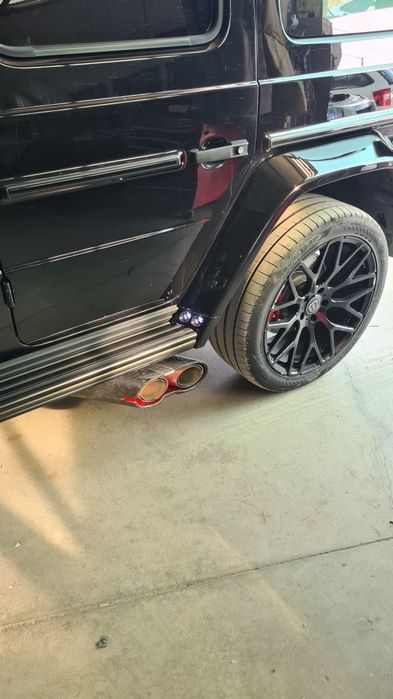 G 900 W463 AMG BRABUS ROCKET накрайници Red line